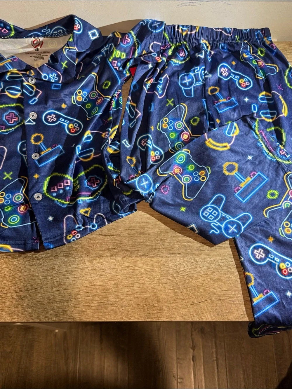 Quad Seven Boys Gaming Pajama Set
